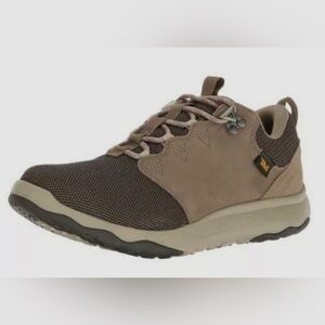 TEVA Arrowood Leather Brown &Tan (Walnut)Trail Hiking Waterproof Shoes Sneakers
